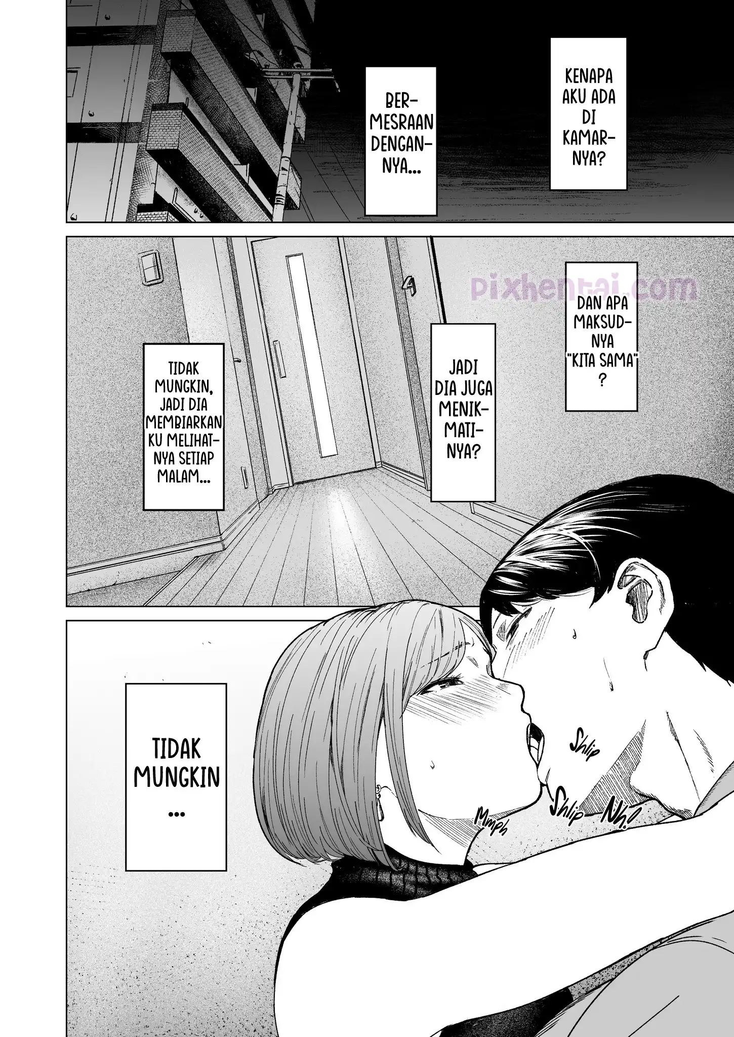 Komik hentai xxx manga sex bokep Furachi Unforgivable Akibat Mengintip Tetangga Cantik 33